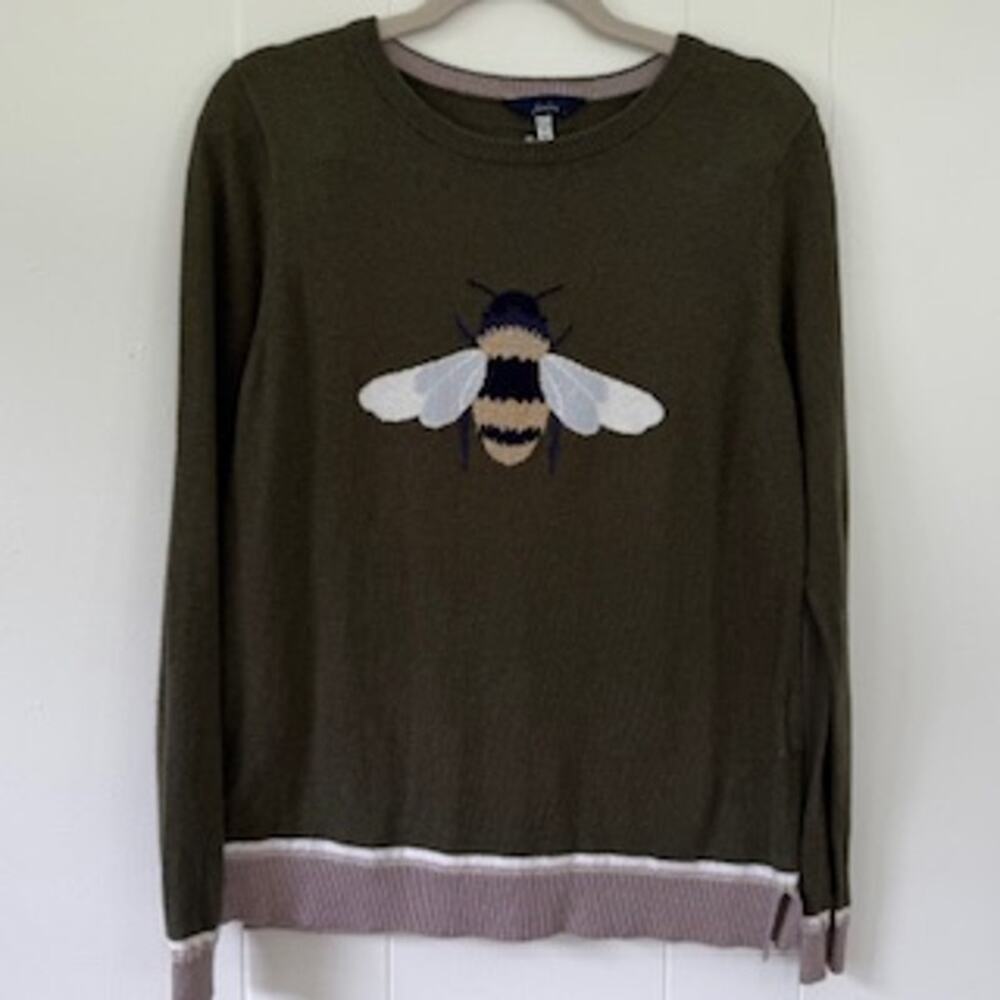 Joules “Miranda” Olive Green Bee Sweater